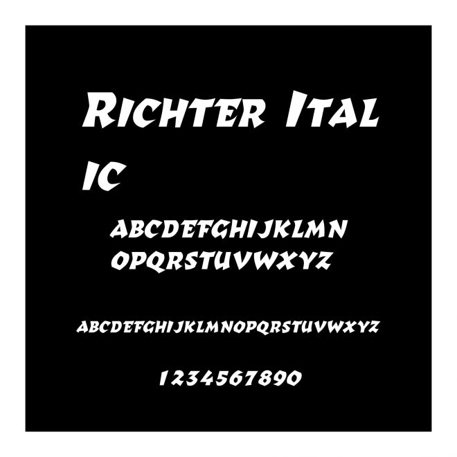 Richter Italic
