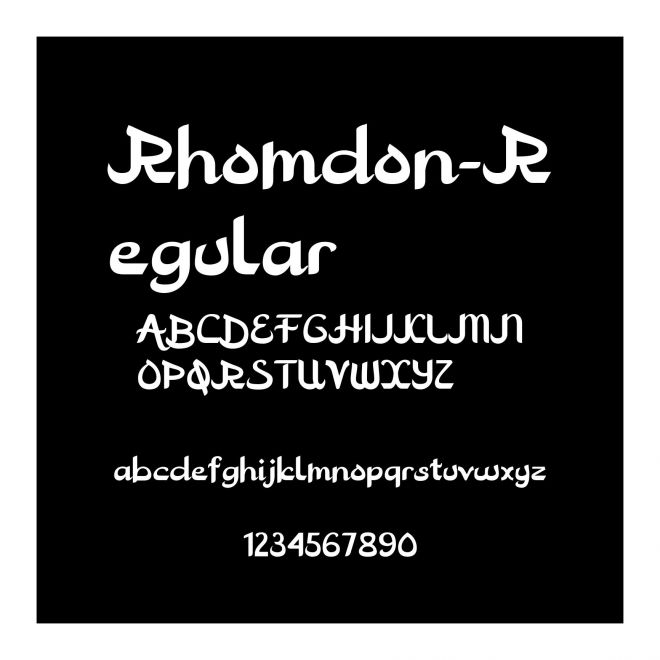 Rhomdon-Regular