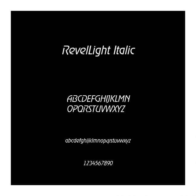 RevelLight Italic