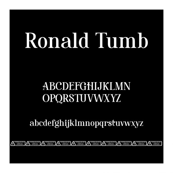 Ronald Tumb