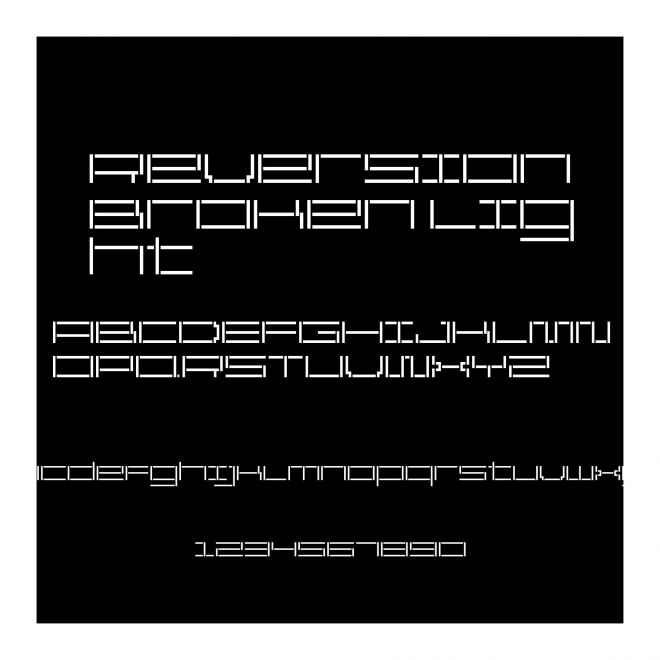 ReversionBroken Light