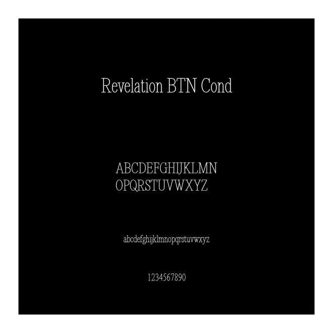 Revelation BTN Cond