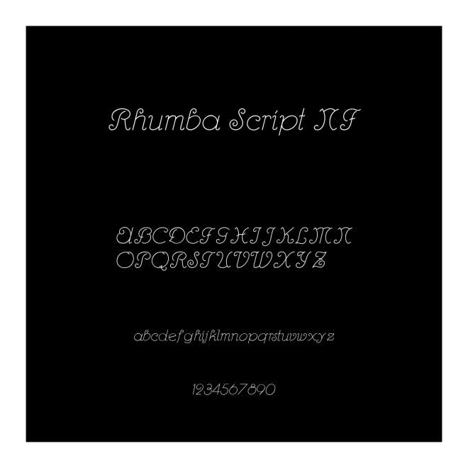 Rhumba Script NF