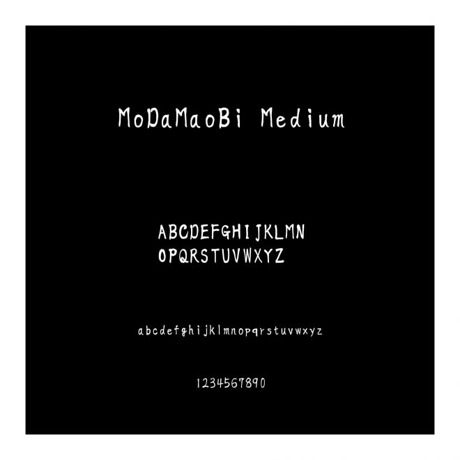 MoDaMaoBi Medium
