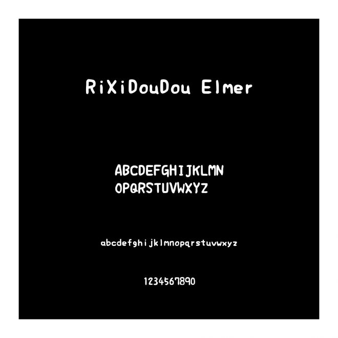 RiXiDouDou Elmer