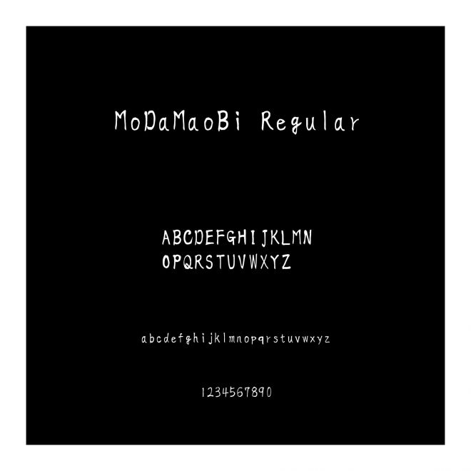 MoDaMaoBi Regular