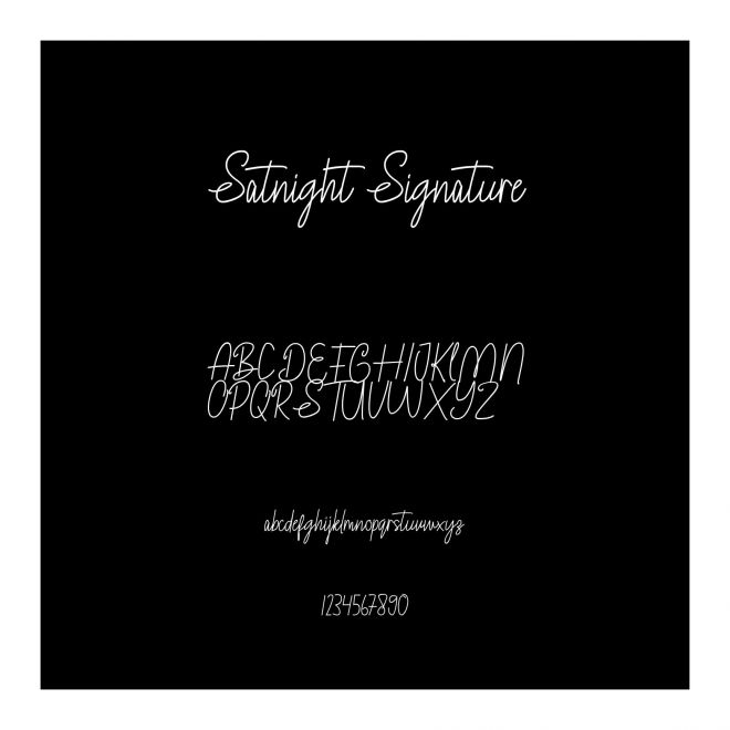 Satnight Signature