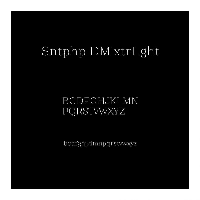 Santiphap DEMO ExtraLight
