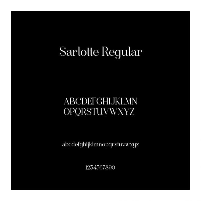 Sarlotte Regular
