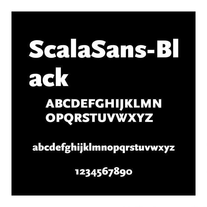 ScalaSans-Black