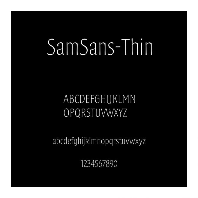 SamSans-Thin