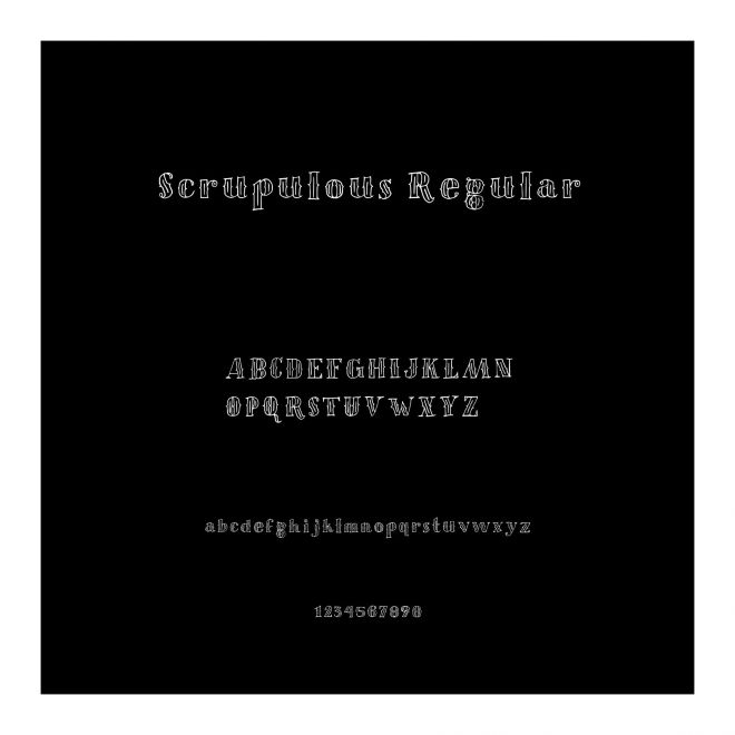 Scrupulous Regular