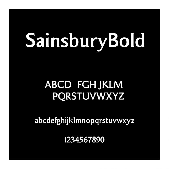 SainsburyBold