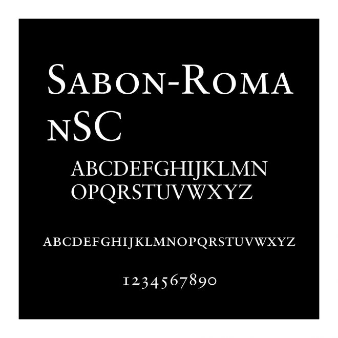 Sabon-RomanSC