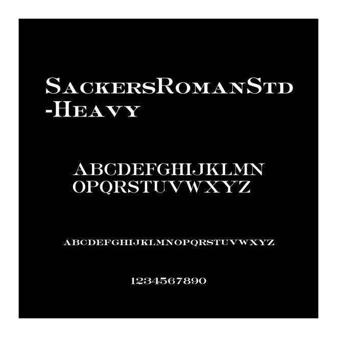 SackersRomanStd-Heavy