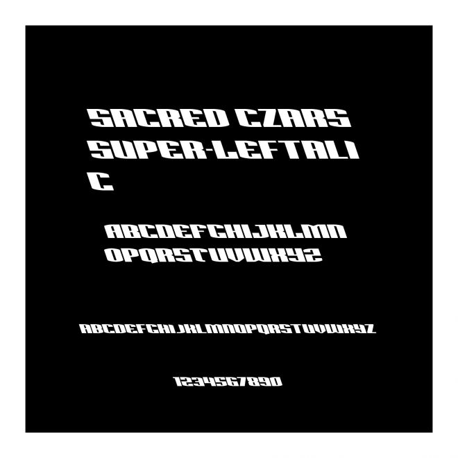 Sacred Czars Super-Leftalic