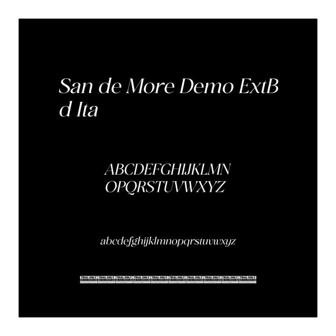 San de More Demo ExtBd Ita