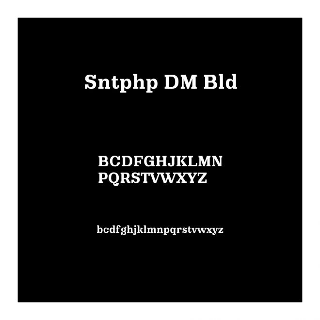 Santiphap DEMO Bold