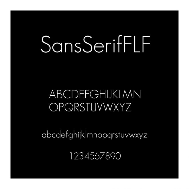 SansSerifFLF