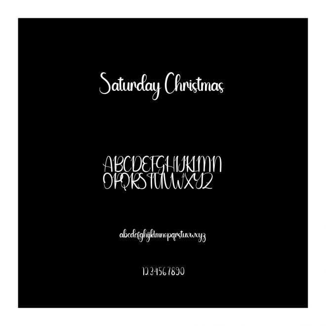 Saturday Christmas