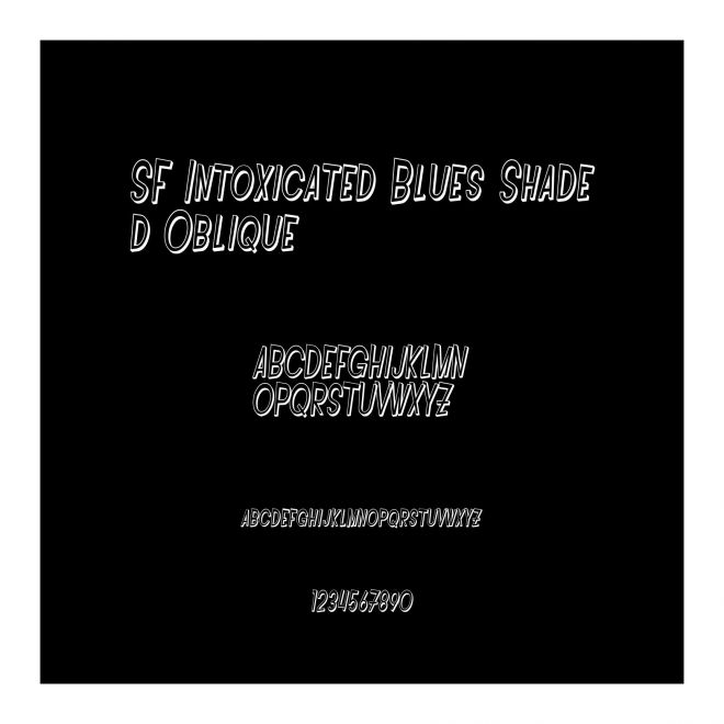 SF Intoxicated Blues Shaded Oblique
