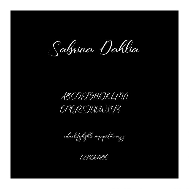 Sabrina Dahlia