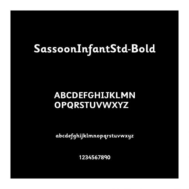 SassoonInfantStd-Bold
