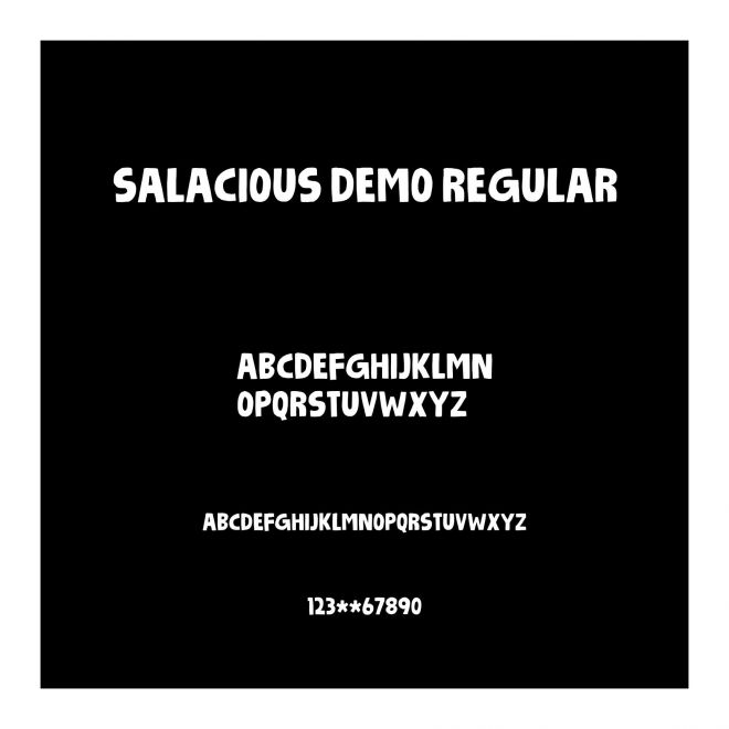 Salacious DEMO Regular