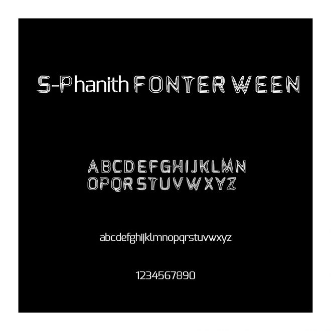 S-Phanith FONTER WEEN