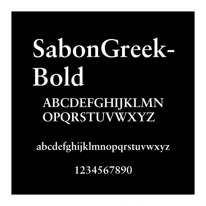 SabonGreek-Bold