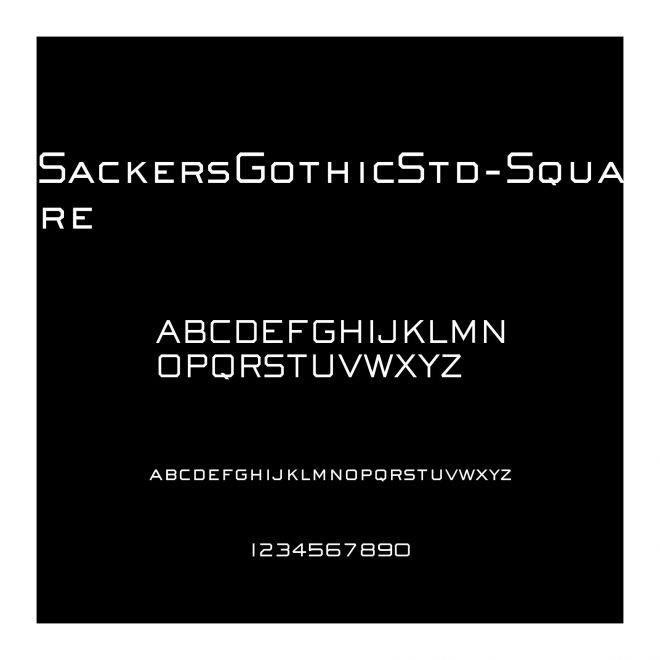 SackersGothicStd-Square