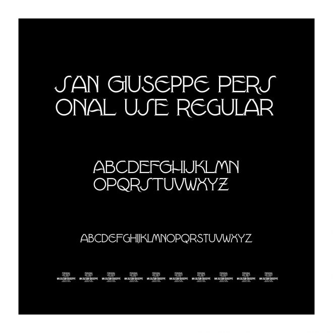 San Giuseppe PERSONAL USE Regular