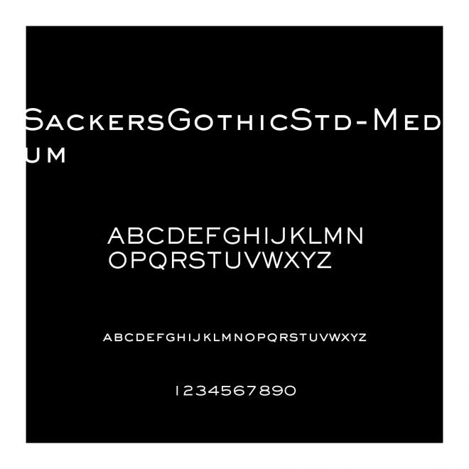 SackersGothicStd-Medium