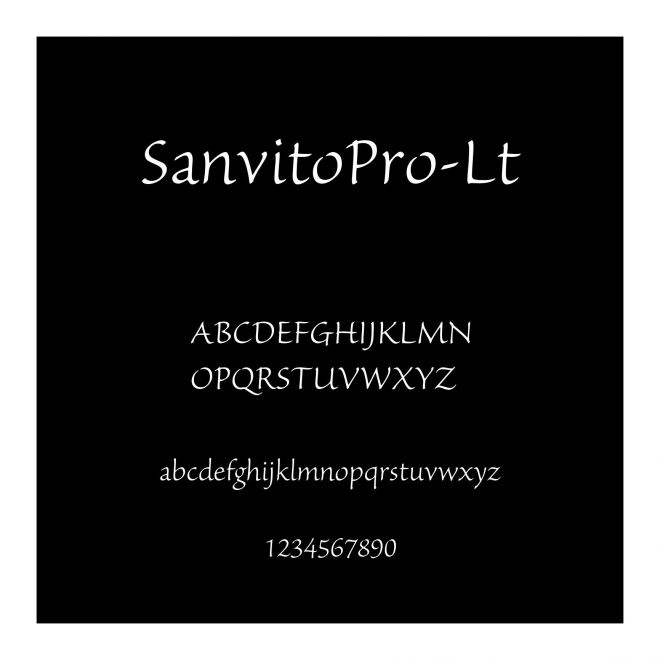 SanvitoPro-Lt