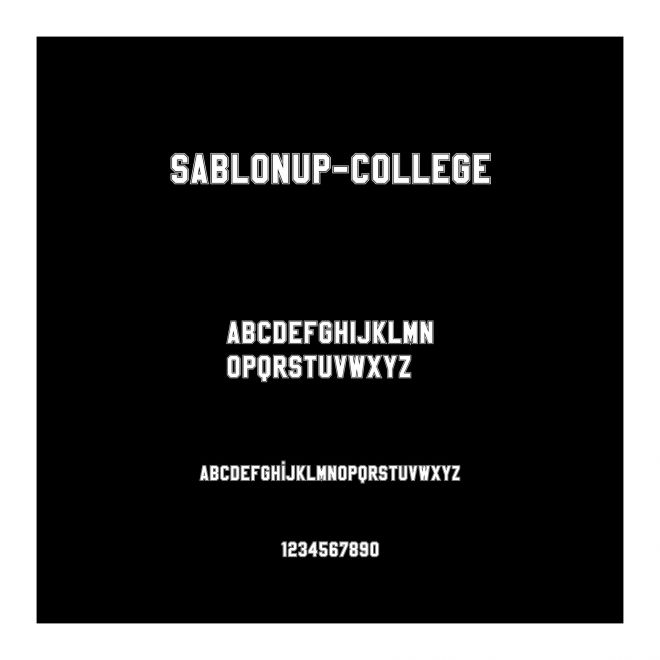 SablonUp-College
