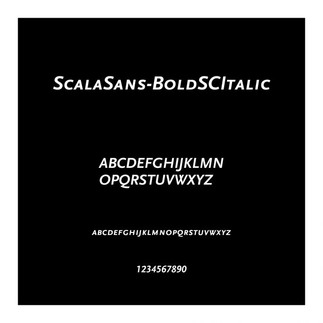ScalaSans-BoldSCItalic