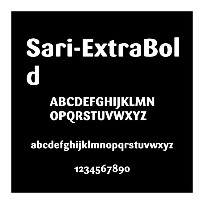 Sari-ExtraBold