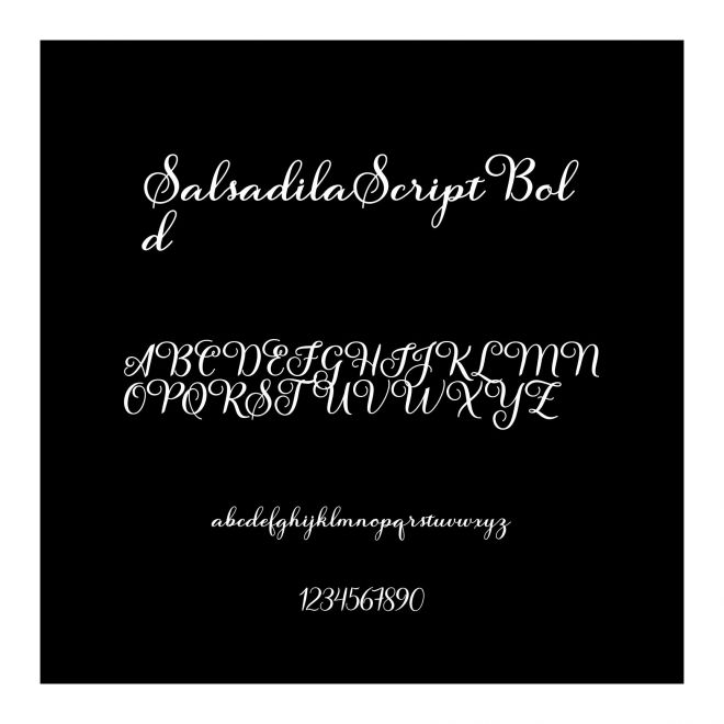 SalsadilaScriptBold