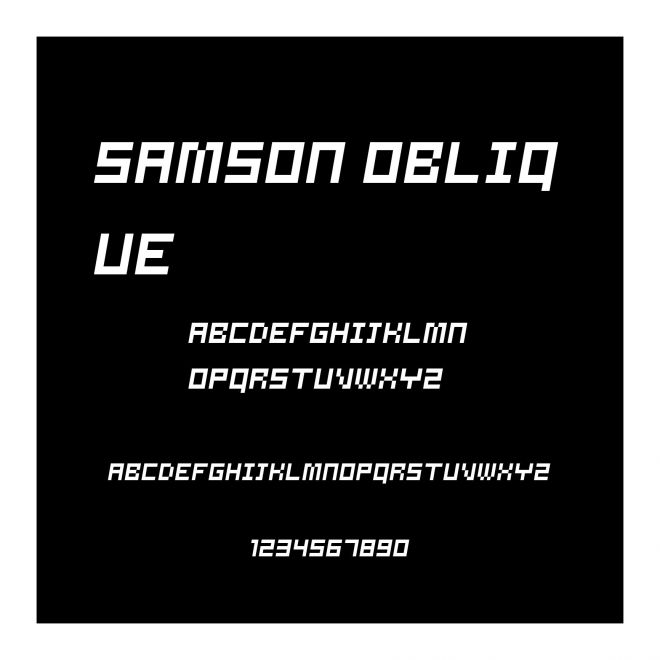 Samson Oblique