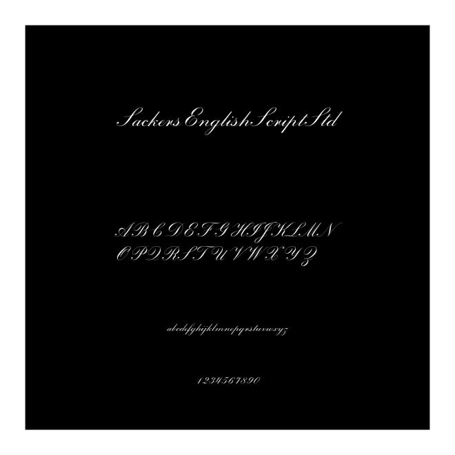 SackersEnglishScriptStd