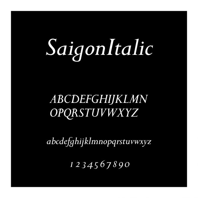 SaigonItalic