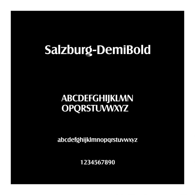 Salzburg-DemiBold