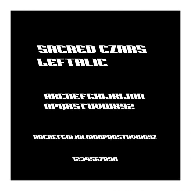 Sacred Czars Leftalic
