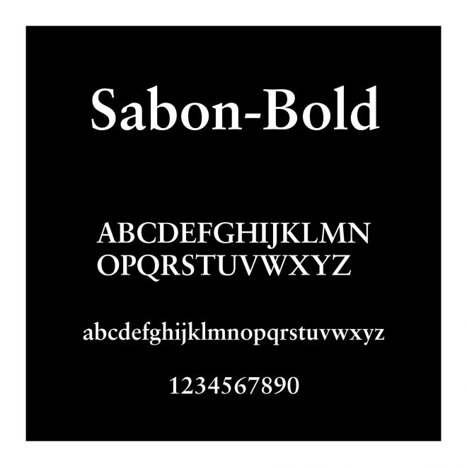 Sabon-Bold