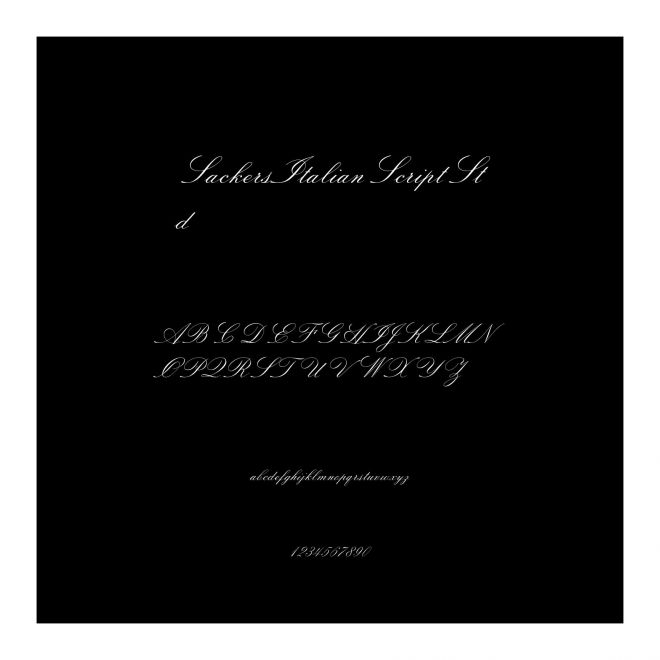 SackersItalianScriptStd