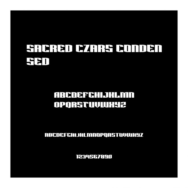 Sacred Czars Condensed