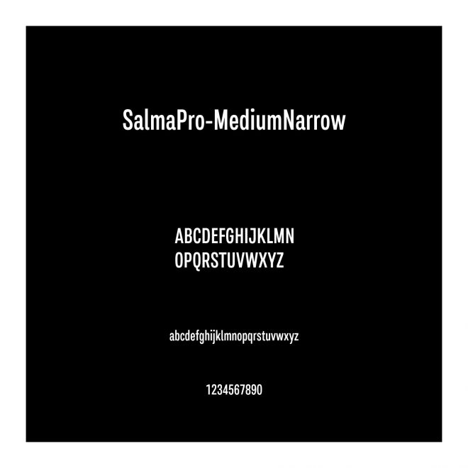 SalmaPro-MediumNarrow