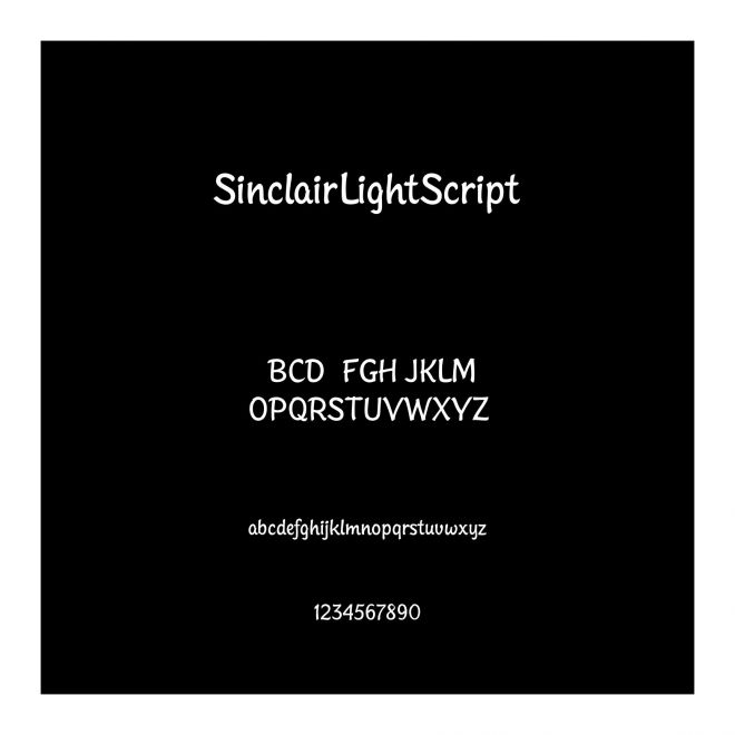 SinclairLightScript