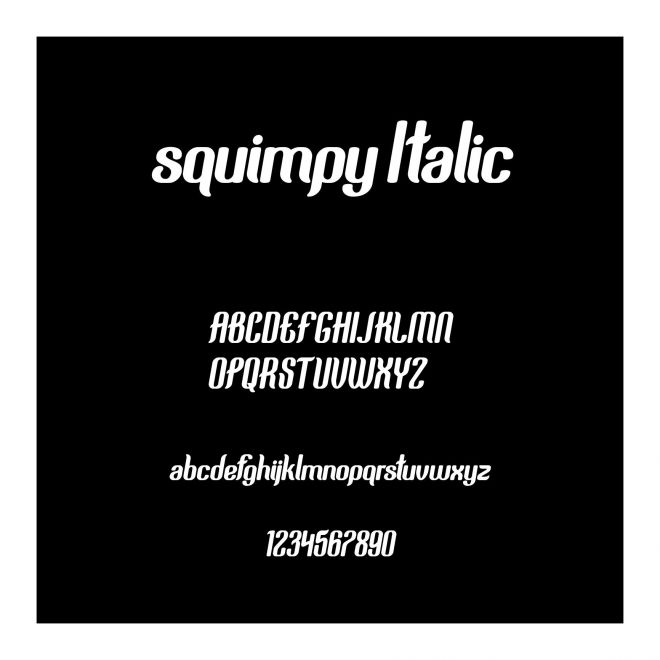 squimpy Italic