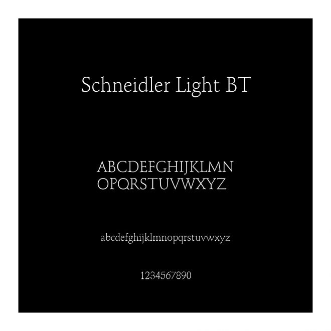 Schneidler Light BT